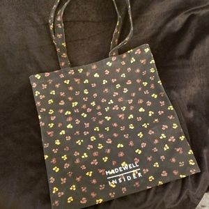 Madewell Insider flower print cloth shoulder bag
